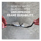 KleenGuard V60 Nemesis Rx Reader Safety Glasses Black Frame Clear Lens +3.0 Diopter Strength 12/box - Office - KleenGuard™