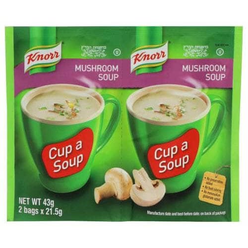 KNORR - KOSHER KNORR - KOSHER Soup Inst Cup Mushroom, 1.52 oz