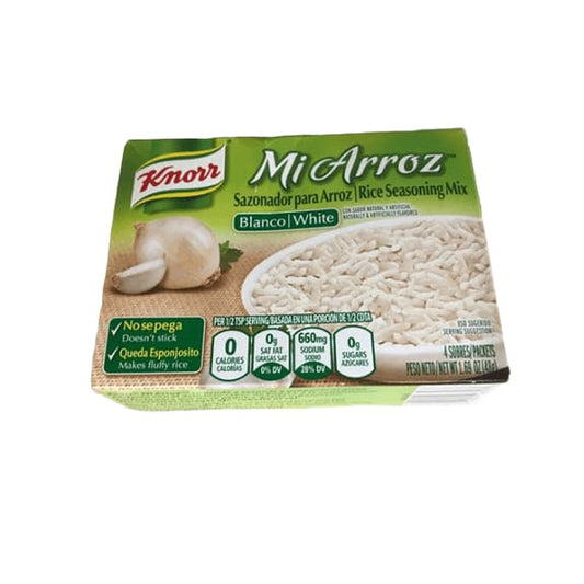 Knorr Mi Arroz White Rice Seasoning Mix, 4 Packets - ShelHealth.Com
