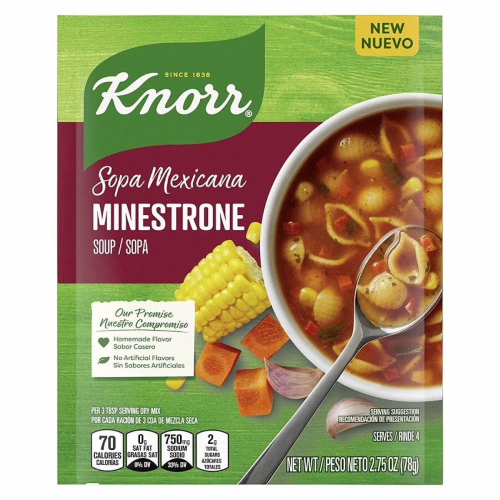 KNORR Knorr Soup Minestrone Mexican, 2.75 Oz