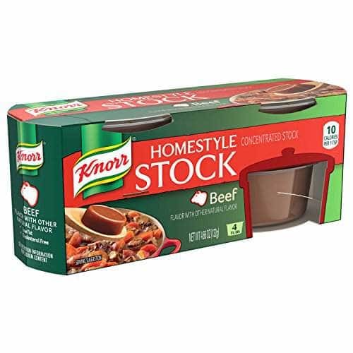 Knorr Knorr Stock Beef Homestyle 4 Pack, 4.66 oz