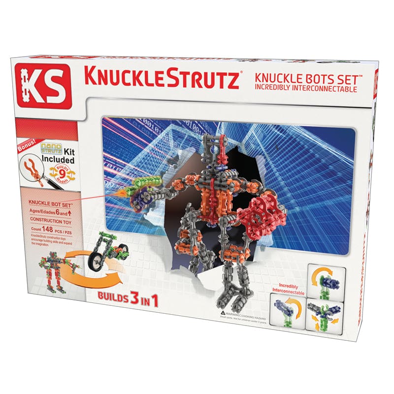 Knuckle Bots Set - Blocks & Construction Play - Knucklestrutz