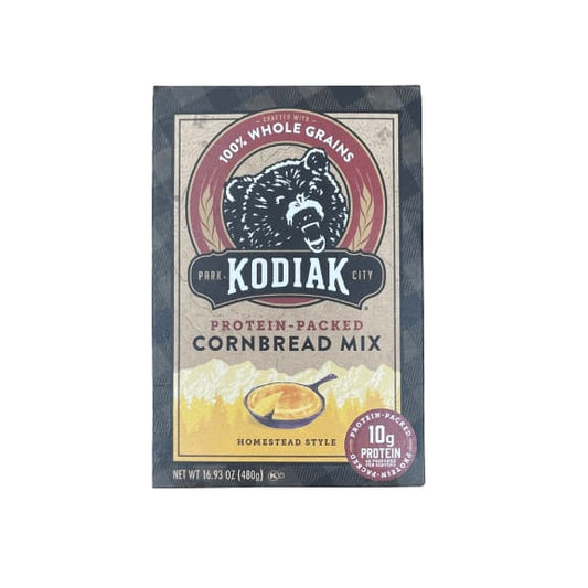 Kodiak Cakes Kodiak Cakes Homesetead Style Cornbread Mix with 10g Protein per Serving, 16.93 oz
