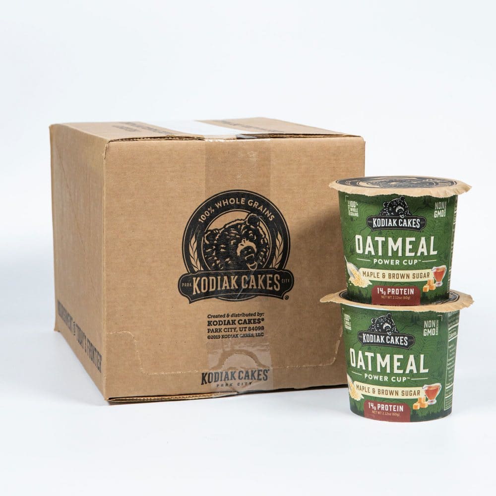 Kodiak Cakes Oatmeal Cups Maple and Brown Sugar (12 pk.) - Cereal & Breakfast Foods - Kodiak Cakes