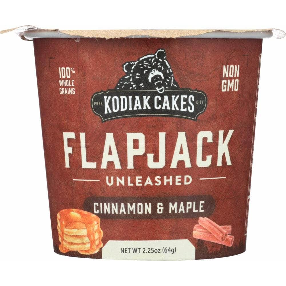 Kodiak Cakes Kodiak Unleashed Flapjack Cinnamon & Maple Cup, 2.25 oz