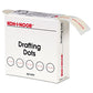 Koh-I-Noor Adhesive Drafting Dots 0.88 Dia Dries Clear 500/box - School Supplies - Koh-I-Noor