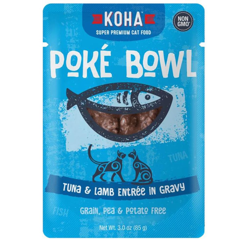 Koha Cat Grain Free Pok Tuna and Lamb 3oz.(Case of 24) - Pet Supplies - Koha