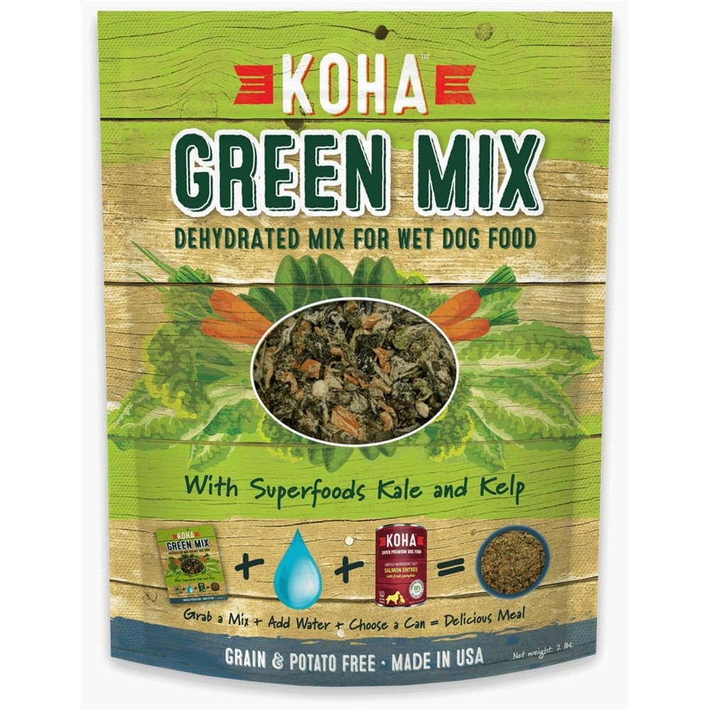 Koha Dog Dehydrated Green Mix 2lb. - Pet Supplies - Koha