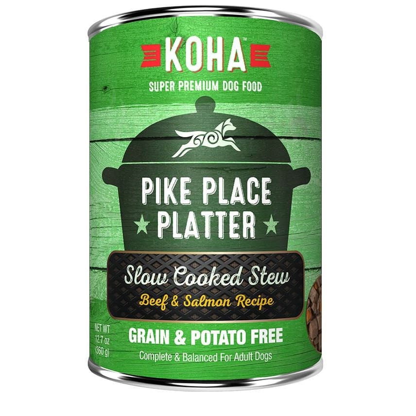 Koha Dog Grain Free Pike Place Stew 12.7oz.(Case of 12) - Pet Supplies - Koha