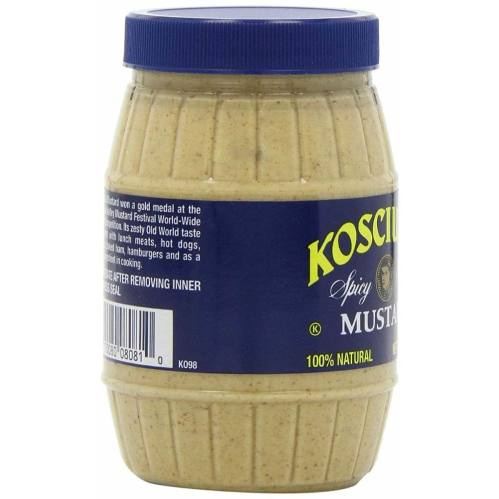 Kosciusko Kosciusko Spicy Brown Mustard, 9 oz