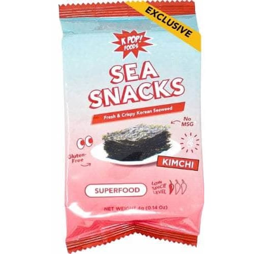 KPOP FOODS Kpop Foods Seaweed Chips Kimchi, 0.14 Oz