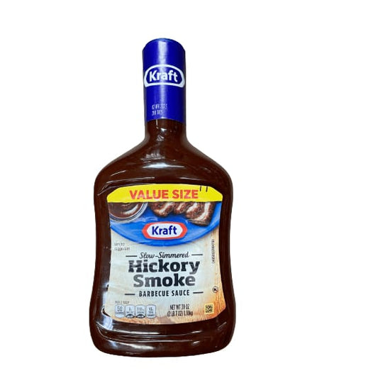 Kraft Kraft Hickory Smoke Slow-Simmered Barbecue Sauce Value Size, 39 oz Bottle