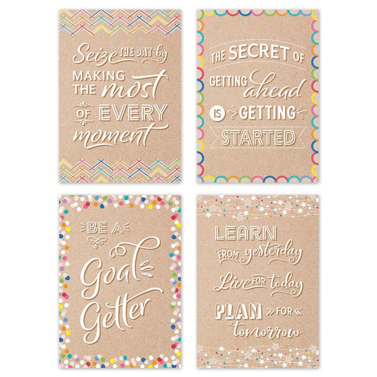 Krafty Pop Inspire U 4 Poster Pack (Pack of 2) - Motivational - Creative Teaching Press