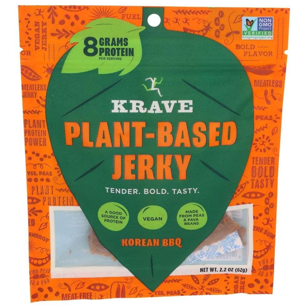KRAVE KRAVE Plant Based Korean Bbq Jerky, 2.2 oz