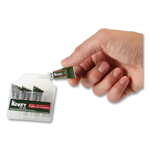 Krazy Glue Single-use Tubes 0.07 Oz Dries Clear 4/pack - School Supplies - Krazy Glue®