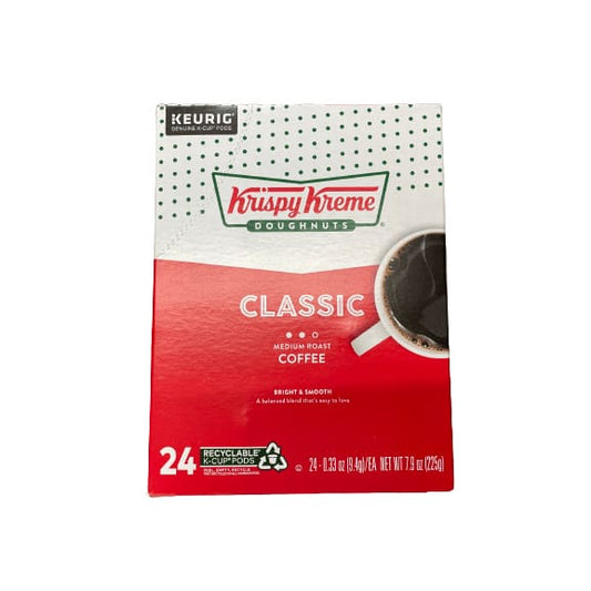 Krispy Kreme Krispy Kreme Classic Single Serve Medium Roast Keurig Coffee Pods, 24 Ct