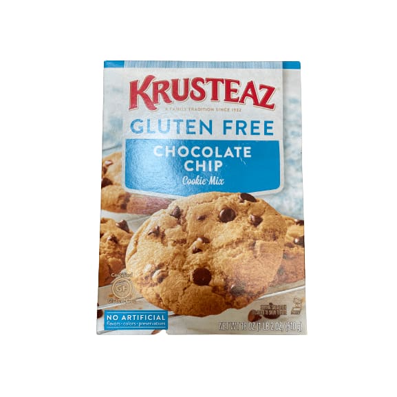 Krusteaz Krusteaz Gluten Free Chocolate Chip Cookie Mix, 18 oz Box