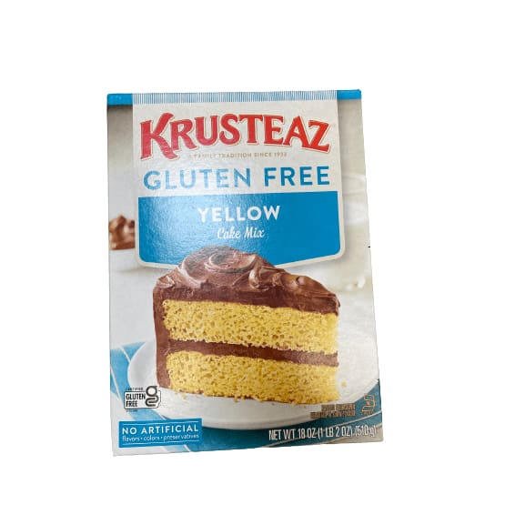 Krusteaz Krusteaz Gluten Free Yellow Cake Mix, 18 oz Box