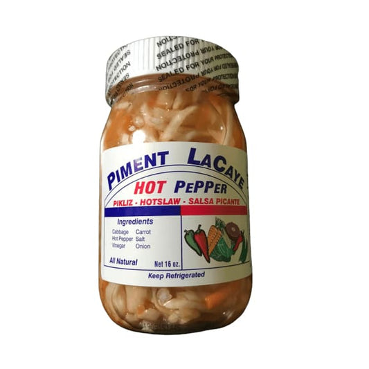 La Caye Piment Hot Pepper, 16 oz - ShelHealth.Com