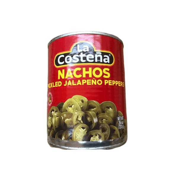 La Costena Nachos Pickled Jalapeno Peppers, 26 Ounce - ShelHealth.Com