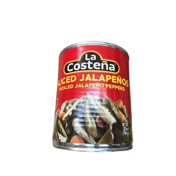 La Costena Sliced Jalapenos, Pickled Jalapeno Peppers, 28 Ounce - ShelHealth.Com