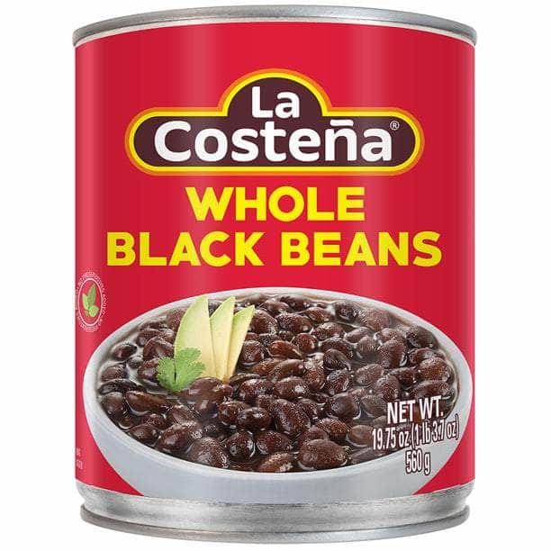 LA COSTENA LA COSTENA Whole Black Beans, 19.75 oz