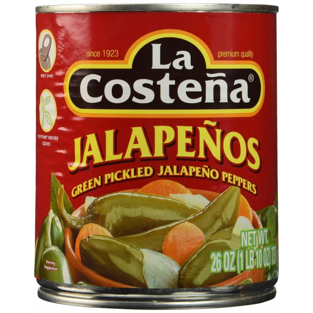 La Costena La Costena Whole Jalapeno Peppers, 26 oz