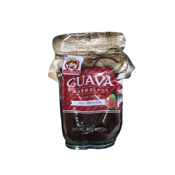 La Cubanita Guava Marmalade, Guava Spread, 100% Tropical, 8 oz - ShelHealth.Com