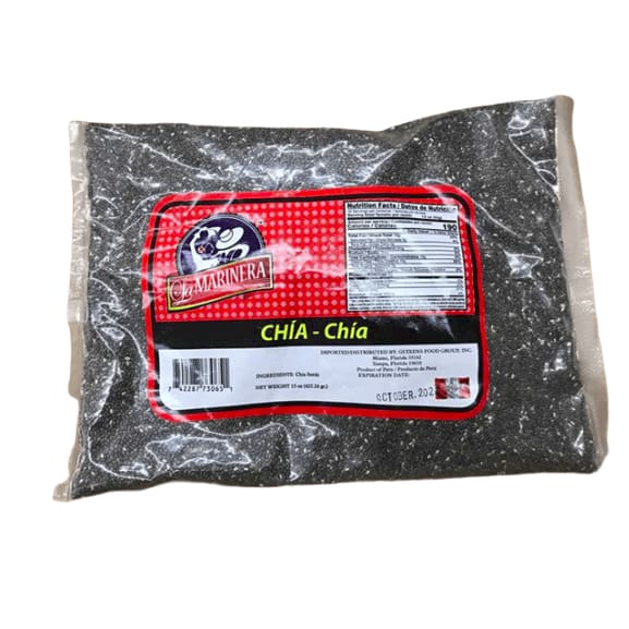 La Marinera Chia Seeds, 15 oz - ShelHealth.Com