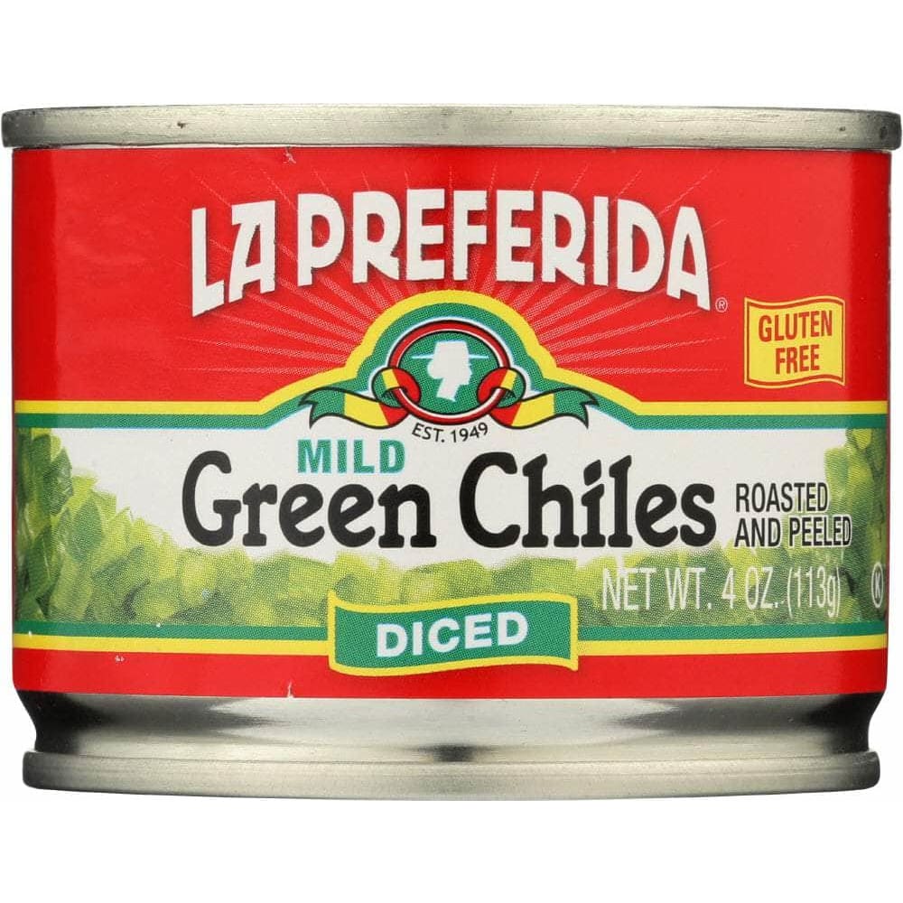 La Preferida La Preferida Diced Green Chiles Mild, 4 oz