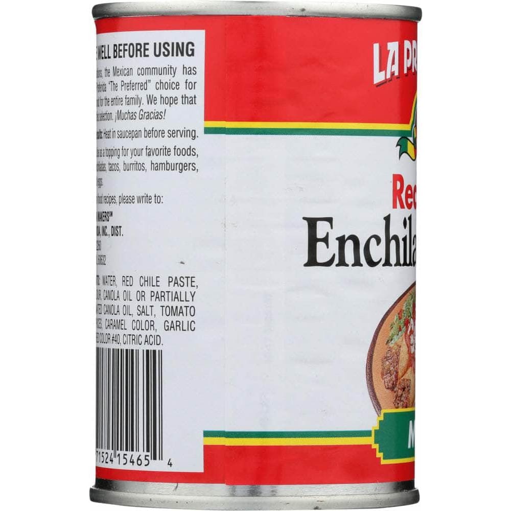 LA PREFERIDA La Preferida Red Chile Mild Enchilada Sauce, 10 Oz