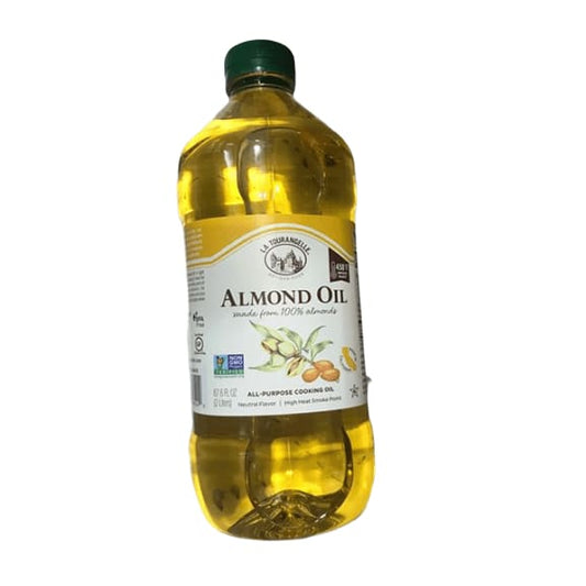 La Tourangelle Almond Oil Made from 100% Almonds, 2 Liters - ShelHealth.Com