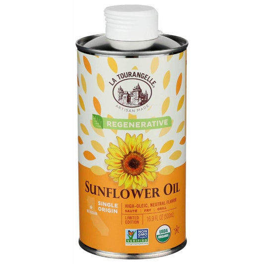 LA TOURANGELLE La Tourangelle Organic Regenerative Sunflower Oil, 500 Ml