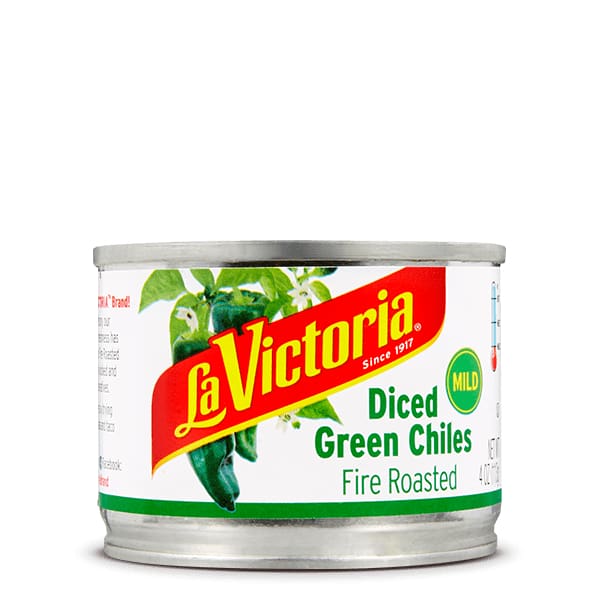 LA VICTORIA LA VICTORIA Fire Roasted Diced Green Chiles Mild, 4 oz