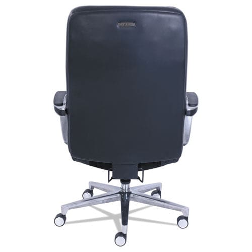 La-Z-Boy Commercial 2000 Big/tall Executive Chair Lumbar Supports 400 Lb 20.25 To 23.25 Seat Height Black Seat/back Silver Base - Furniture
