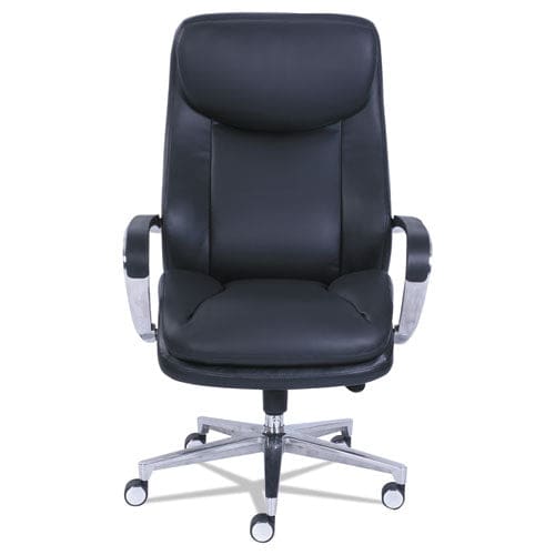 La-Z-Boy Commercial 2000 Big/tall Executive Chair Supports Up To 400 Lb 20.5 To 23.5 Seat Height Black Seat/back Silver Base - Furniture -