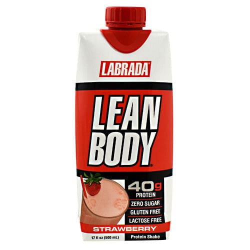 Labrada Nutrition Lean Body Rtd Strawberry 12 ea - Labrada Nutrition