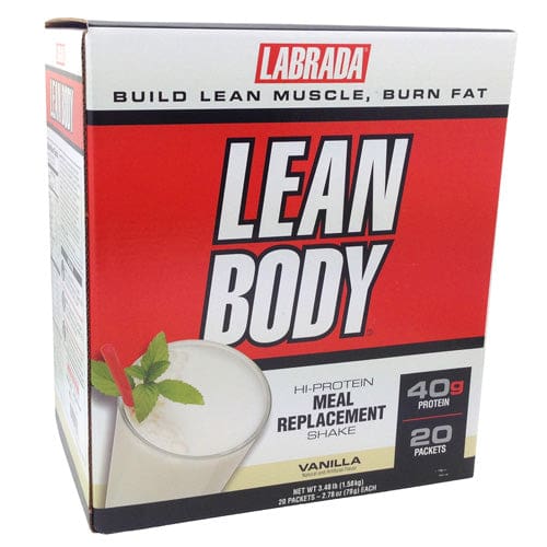 Labrada Nutrition Lean Body Soft Vanilla Ice Cream 20 ea - Labrada Nutrition
