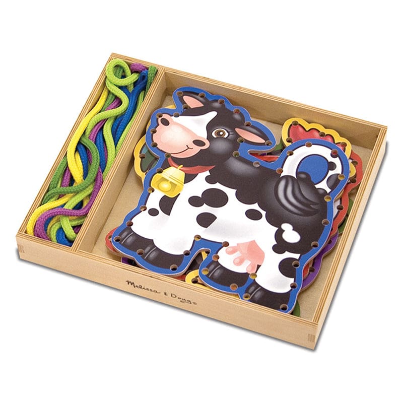 Lace & Trace Farm (Pack of 3) - Lacing - Melissa & Doug