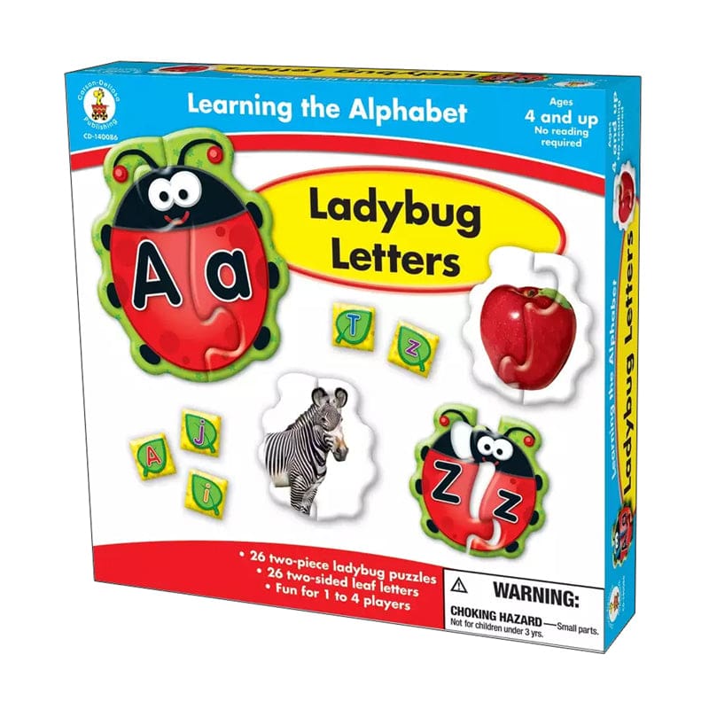 Ladybug Letters Board Game (Pack of 6) - Language Arts - Carson Dellosa Education