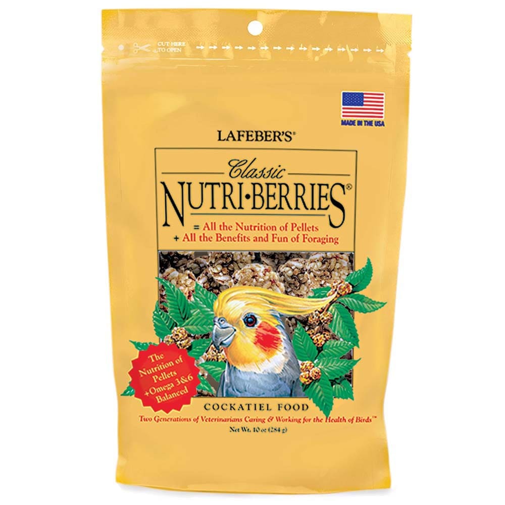 Lafeber Company Classic Nutri-Berries Cockatiel Food 10 oz - Pet Supplies - Lafeber
