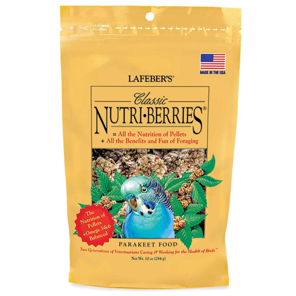 Lafeber Company Classic Nutri-Berries Parakeet Food 10 oz - Pet Supplies - Lafeber