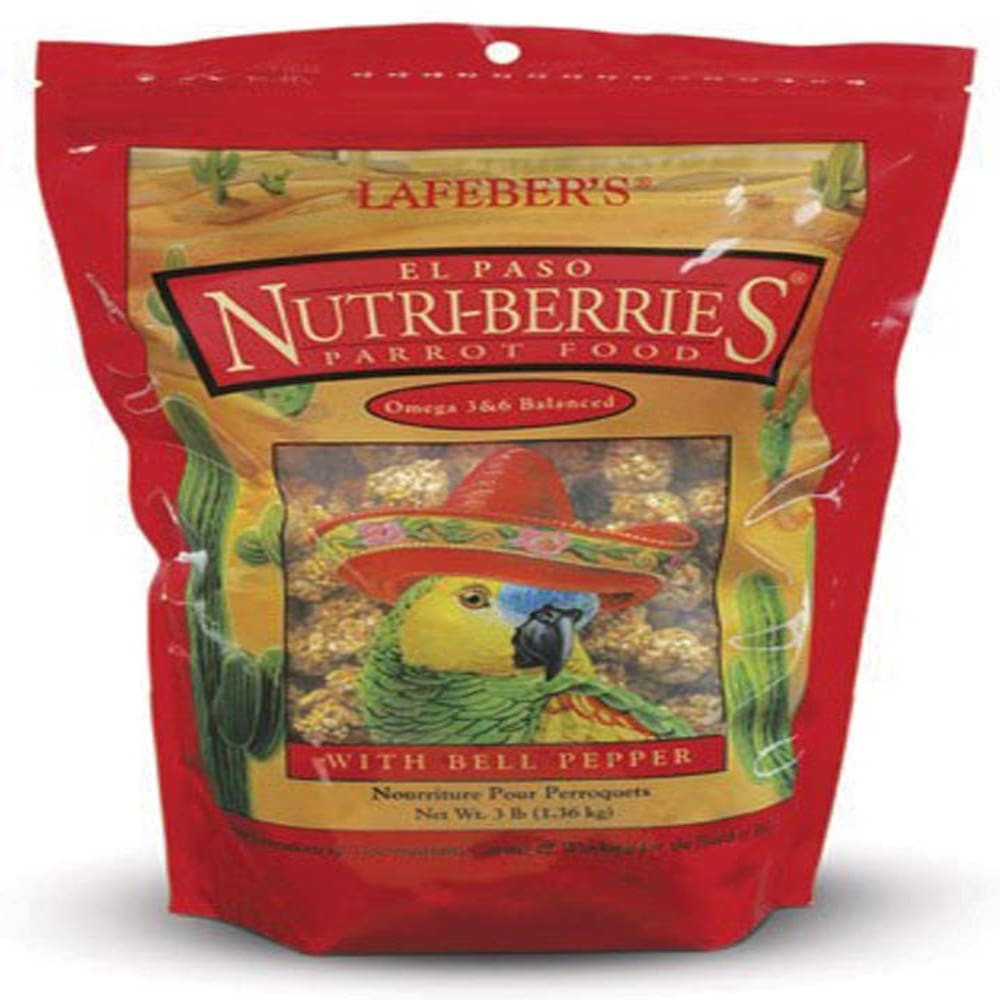 Lafeber Company El Paso Nutri-Berries Parrot Food 3 lb - Pet Supplies - Lafeber