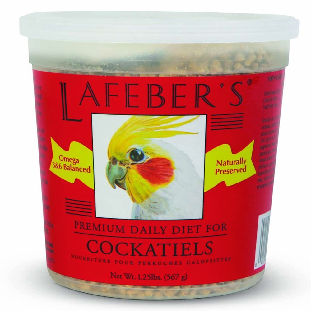 Lafeber Company Premium Daily Diet Pellet for Cockatiels 1.25 lb - Pet Supplies - Lafeber