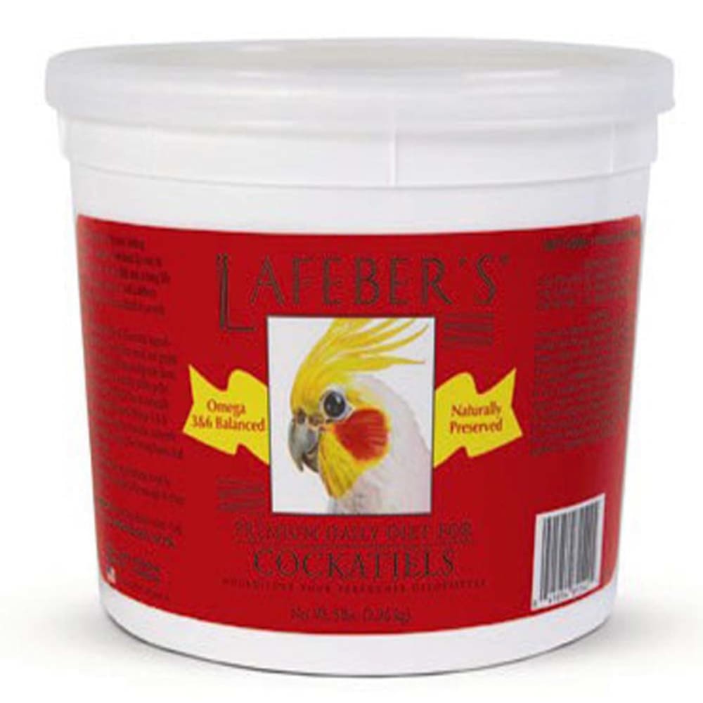 Lafeber Company Premium Daily Diet Pellet for Cockatiels 5 lb - Pet Supplies - Lafeber