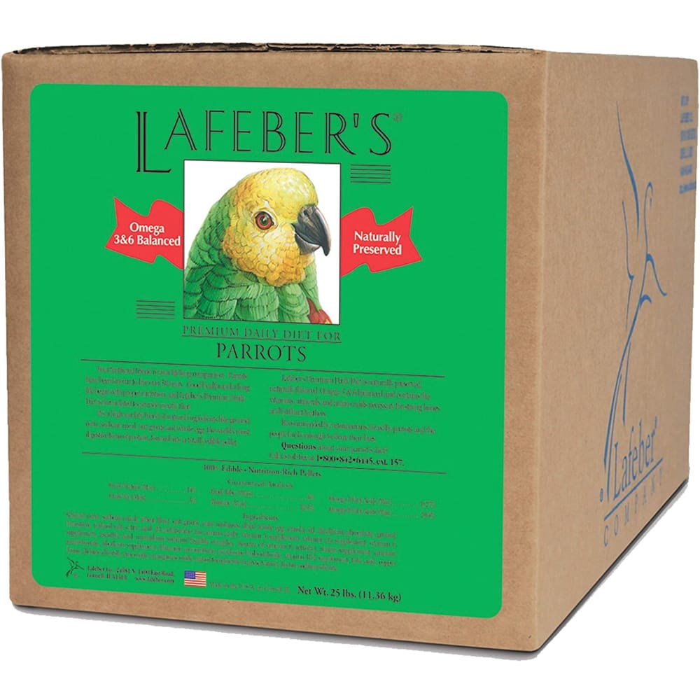 Lafeber Company Premium Daily Diet Pellet for Parrot 25 lb - Pet Supplies - Lafeber