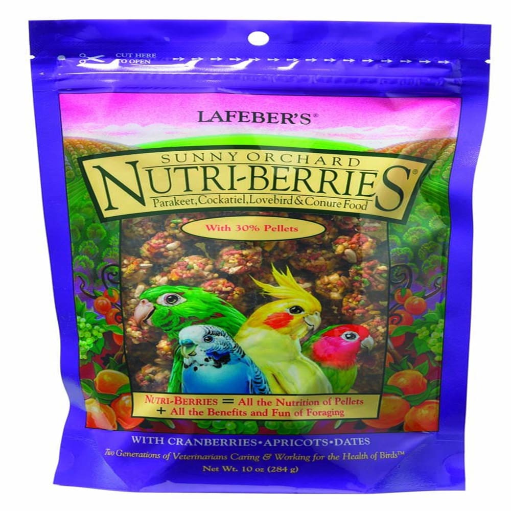 Lafeber Company Sunny Orchard Nutri-Berries Cockatiel Food 10 oz - Pet Supplies - Lafeber