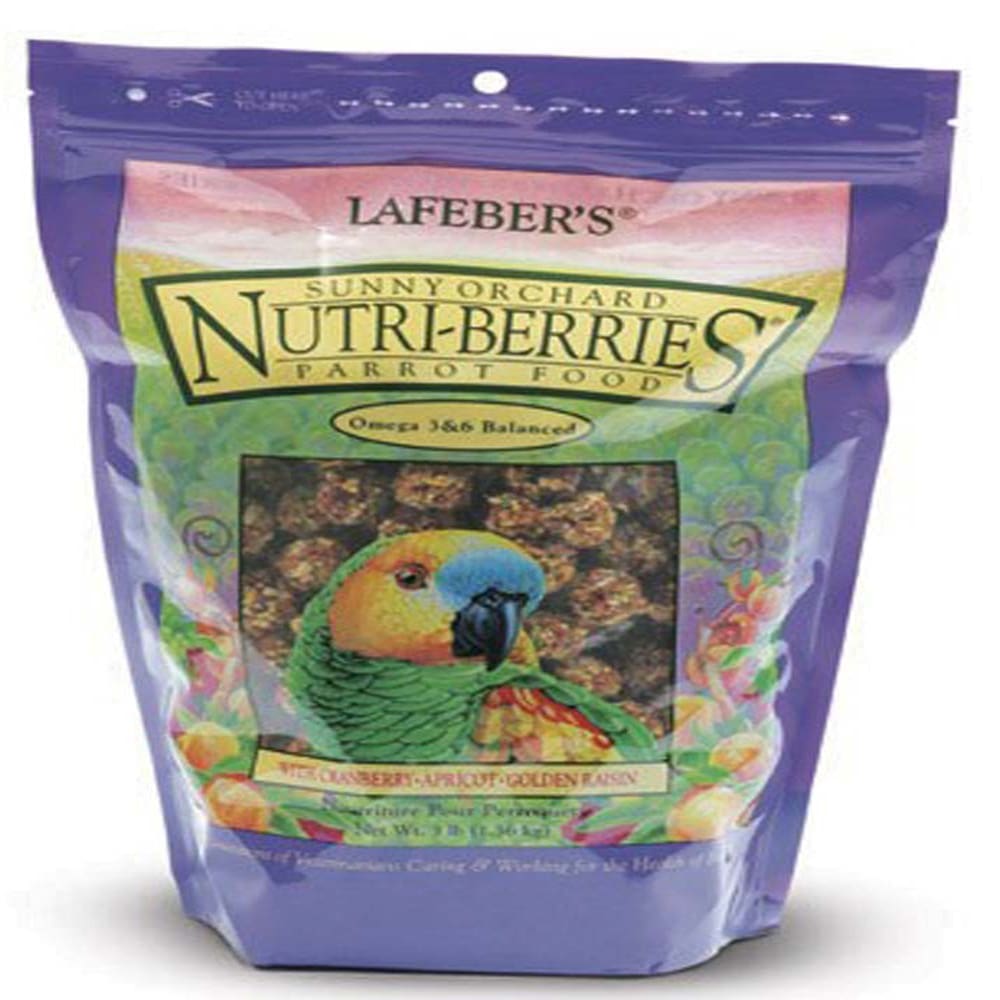 Lafeber Company Sunny Orchard Nutri-Berries Parrot Food 3 lb - Pet Supplies - Lafeber