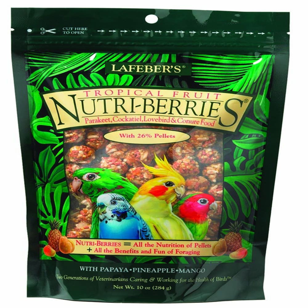Lafeber Company Tropical Fruit Nutri-Berries Cockatiel Food 10 oz - Pet Supplies - Lafeber