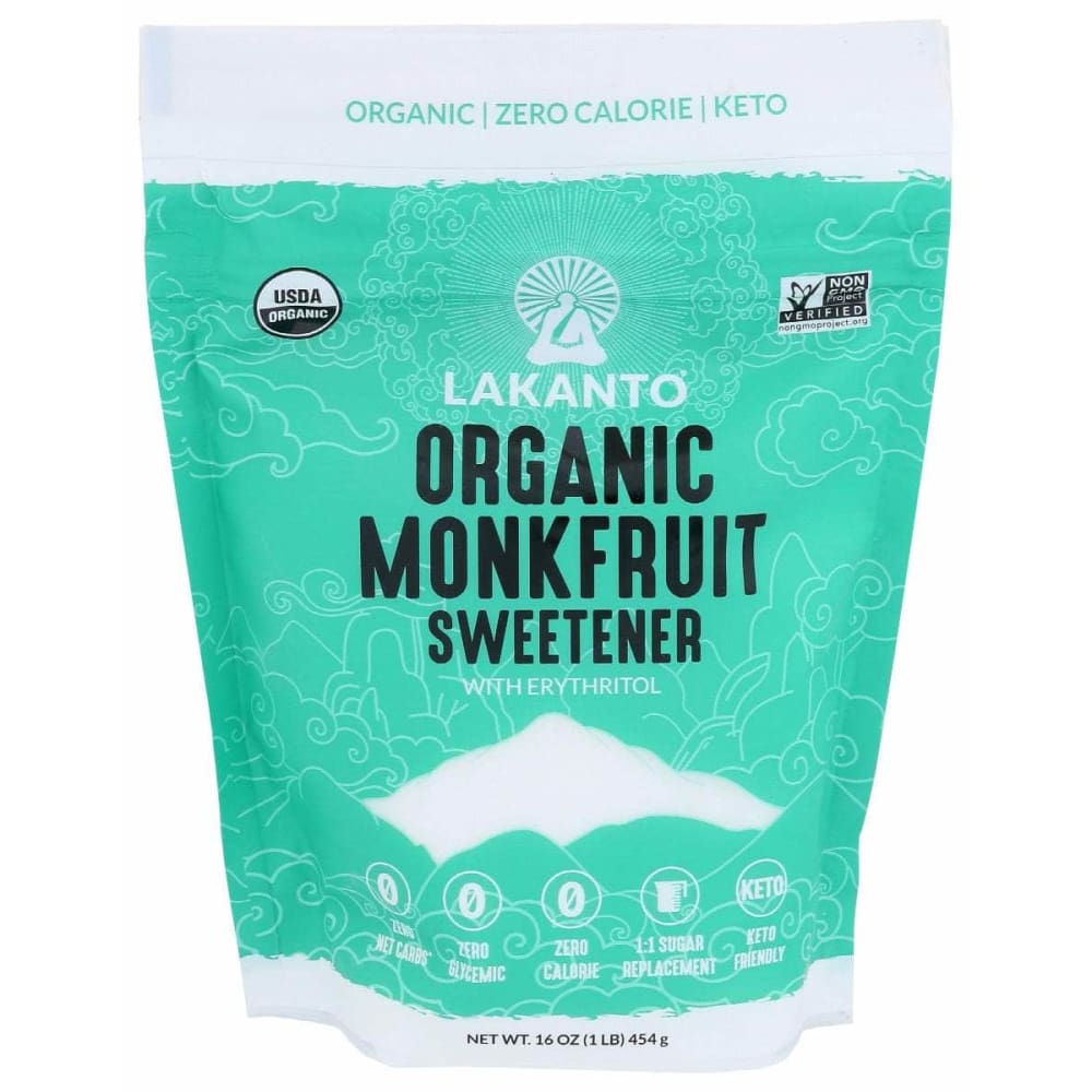 LAKANTO Lakanto Monk Fruit Sweetener, 16 Oz